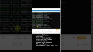 ใครใช้ Nicehash อยู่ต้องลอง Quickminer เร็วกว่า ปลอดภัยกว่า ตัวเดียวจบ ได้ EffkHJ สูงสุดๆ shorts [upl. by Giraldo827]