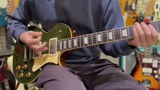 Heritage Custom shop H150 Artisan Aged Cadillac Green Demo [upl. by Jenni]