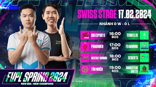 Nhánh 0W  0L DIH ProGamer SevenTV tự tin xuất trận  FVPL Spring 2024  SWISS Stage 1702 [upl. by Graig]