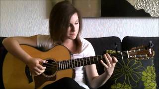 JS Bach Minuet In Fingerstyle  Gabriella Quevedo [upl. by Alejandrina]