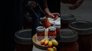 Tomato Sauce Canning Tutorial  Fresh homegrown tomato sauce recipe [upl. by Gladwin]