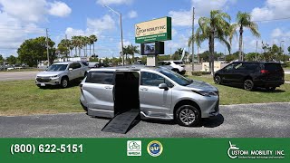 2023 Braunability Toyota Sienna with Power Side Entry Ramp [upl. by Plank]