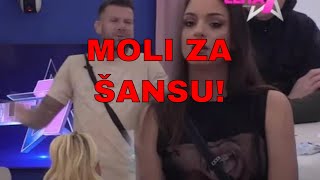 Miona MOLI Stanislava za ŠANSU zadruga uzivo [upl. by Oivaf87]