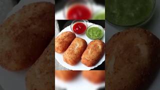 Crispy Aloo bread roll recipe recipe food shorts crispyrecipe breadrecipe aloobreadrecipe [upl. by Bahe408]