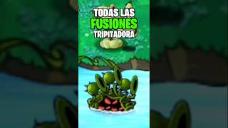 TODAS las FUSIÓNES de TRIPITADORA en plantasvszombies [upl. by Ahsiuqram436]