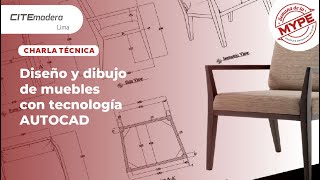 Diseño y dibujo de muebles con AUTOCAD  CITEmadera [upl. by Veronike]