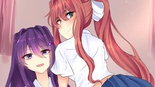 Doki Doki Lesbian Club  DDLC Abridged  Part 8 [upl. by Neelahs]