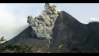 live CCTV gunung merapi hari ini  live mount merapi eruption [upl. by Ilohcin]