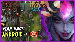 wild rift map hack script  android vs ios [upl. by Barbi86]