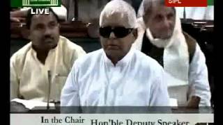 Lalu Yadav in Lok Sabha [upl. by Boggers]