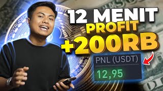 Trading Crypto Full Pakai HP  Scalping di Crypto Futures [upl. by Us]