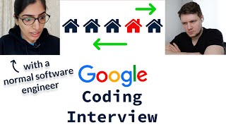 Google Coding Interview With A Normal Software Engineer [upl. by Higinbotham]