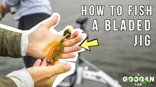 HOW TO FISH A Bladed JIG  BASS FISHING TIPS [upl. by Sven]