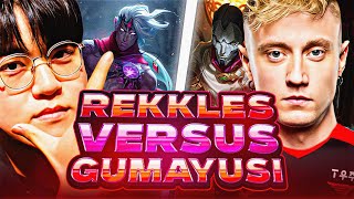 ¡T1 REKKLES vs T1 GUMAYUSI EN CHALLENGER COREA 🤯 [upl. by Barthold66]