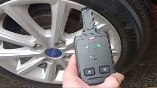 Foxwell PTS1000 TPMS Tool  Walkthrough and usage on 2014 Ford [upl. by Adnahsed]