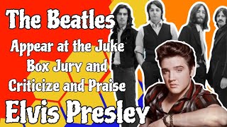 The Beatles Appear at the Juke Box Jury and Criticize and Praise Elvis Presley [upl. by Retrac]