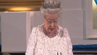 The Queens speech at the State Dinner in Ireland [upl. by Lemra612]