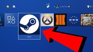 WHAT HAPPENS WHEN YOU DOWNLOAD STEAM ON PS4 [upl. by Aubrey]