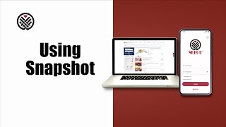 SEFCU Digital Banking  How To Using Snapshot [upl. by Ssidnac]