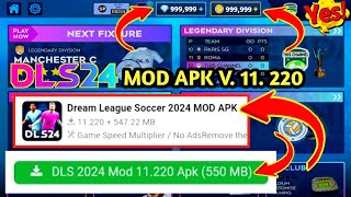 Dls 2024 mod apk unlimited money and gems  Dls 24 hack [upl. by Sallyanne]