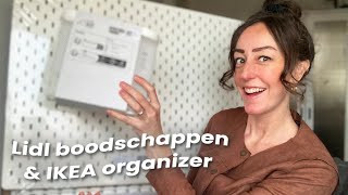 LIDL WEEKBOODSCHAPPEN MAKKELIJKE MAALTIJDEN amp IKEA ORGANIZER KOPEN  148  Zeg Maar Mich [upl. by Kondon130]