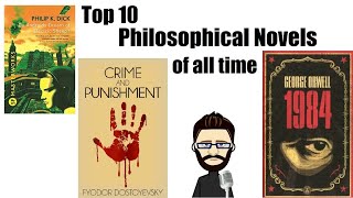 Top 10 Philosophical Novels  fiction books all philosophers must read [upl. by Anil161]