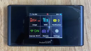 Modem 4G của Softbank Nhật Bản Pocket Wifi 304ZT Review Config [upl. by Eiramyllek]