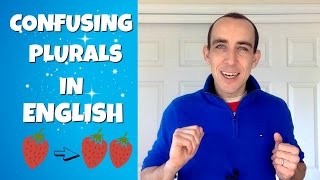 Top 10 Confusing Plurals in English  Learn English Speaking [upl. by Yboc]