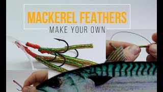 Make your own enhanced Mackerel feathers [upl. by Marshall]