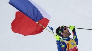 IBU World Championships Pursuit Men Holmenkollen  06032016 [upl. by Anialahs]