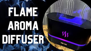 Flame Aroma Diffuser  RGB Light Humidifier  Nathome VS OEM Diffuser [upl. by Suiram]