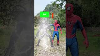 Spider Man transformed into Super Venom VS Carnage 😎😱😂 shorts [upl. by Mall968]