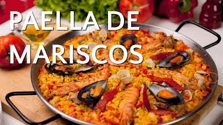 🥘 Paella de Mariscos Fácil y Deliciosa ¡Descubre el Secreto 🦐🦑 Receta Auténtica [upl. by Witty]