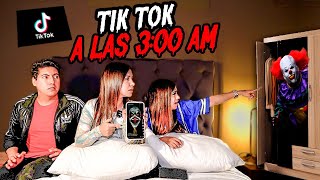 NUNCA VEAS TIKTOK A LAS 300 AM  SE TE APARECE EL PAYASO MALDITO [upl. by Chad]