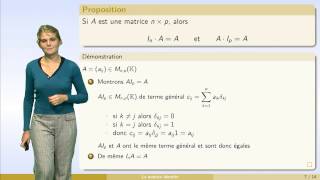 Matrices  partie 2  multiplication de matrices [upl. by Dru]