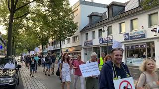 Montagsdemo MenschheitsFamilie Hennef 19082024 „Es reicht“ [upl. by Neely240]