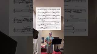 Creston Concerto mvt 1 practice🔥shorts saxophone musician classicalmusic [upl. by Chuah663]