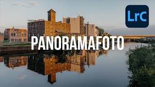 Panoramafoto maken in Lightroom  Foto tips  bewerken [upl. by Joelly]