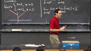 Lec 2  MIT 1801 Single Variable Calculus Fall 2007 [upl. by Suirauqram]