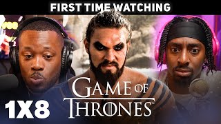 FINALLY WATCHING GAME OF THRONES 1X8 REACTION amp REVIEW quotThe Pointy Endquot EVERYBODY IS CRAZY [upl. by Elaen60]