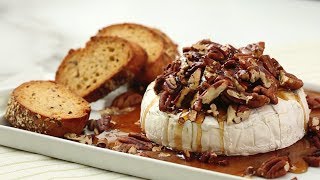 Baked Brie with Pecans  Martha Stewart [upl. by Hildegard13]