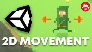 Unity Character Movement and Animation in 2D with Sprite Sheet  Tutorial [upl. by Brufsky]