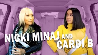 Nicki Minaj and Cardi B Carpool Karaoke [upl. by Marashio]