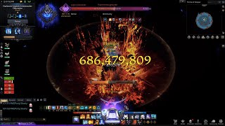 Lost Ark Igniter Sorceress Hard Thaemine Gate 3 [upl. by Atirehs]