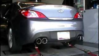 Genesis Coupe 20T w Tanabe Medalion Touring Exhaust  Dyno [upl. by Morven]