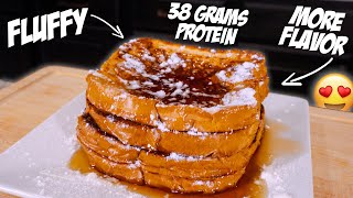 HOW TO MAKE PERFECT PROTEIN FRENCH TOAST  Anabolic French Toast 20 [upl. by Bayly854]