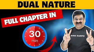 DUAL NATURE💥 One Shot Video in 30 minutes💥CBSE Class 12 Physics 2024 👉 Subscribe ArvindAcademy [upl. by Mian]