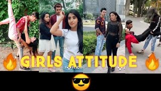 Girls power  Girls Attitude 😎tik tok videoViral video [upl. by Ahsela]