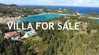 Villa for sale  Villa Panorama in Lakka Paxos [upl. by Pet]