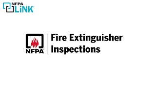 Find Fire Extinguisher Inspection Requirements with NFPA LiNK® [upl. by Daisey]